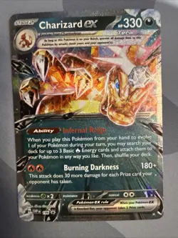 Charizard ex 196 Sv: Scarlet & Violet Promo Cards Holo - Image 1
