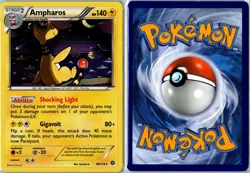 Pokemon Card - Ampharos Steam Siege 40/114 2016 Rare Holo Holo Lightly Played - Image 3