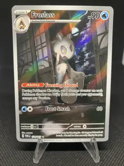 Pokemon Froslass Twilight Masquerade Holo Card Illustration Rare 174/167 Mint - Image 1