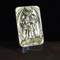 Yu-Gi-Oh! Limited Edition 24k Gold Plated Summoned Skull Metal Collectible Card - Image 4