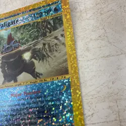 Damaged Feraligatr - (Box Topper) 002/012 Jumbo Cards Reverse Holo - Image 4