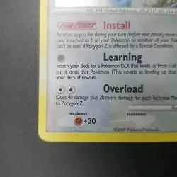 Porygon-Z DP35 - SWIRL HOLO RARE - Diamond & Pearl - Promo POKEMON Card - LP - Image 5