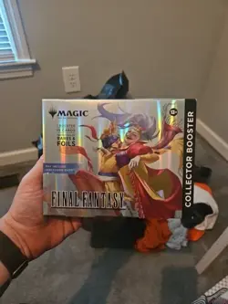 Magic The Gathering Final Fantasy Collector Omega Booster Box NEW SEALED - Image 1