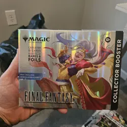 Magic The Gathering Final Fantasy Collector Omega Booster Box NEW SEALED - Image 2