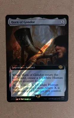 Horn of Gondor (Extended Art) (Surge Foil) Universes Beyond: Lord of the Rings - Image 1