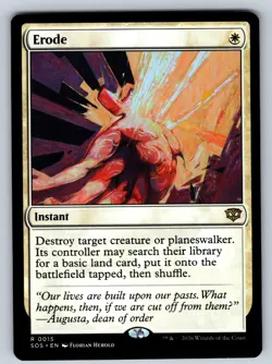 Erode 15 Rare Secrets of Strixhaven Magic: The Gathering Lightly Played - Image 1