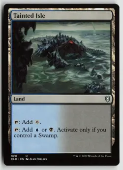 Tainted Isle LP 920 Commander Legends: Battle for Baldur's Gate MTG - Image 1