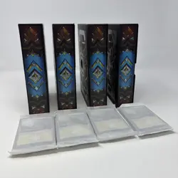 MTG Secrets of Strixhaven Codex Bundle Box Spindown Dice Land Lot Of 4 Lands - Image 1