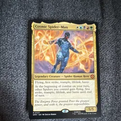 Wizards of the Coast MTG Cosmic Spider-Man #127 Mythic WUBRG 5/5 EN Regular - Image 1