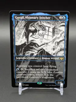 GERALF, VISIONARY STITCHER (SHOWCASE) 319 - Innistrad: Crimson Vow R NM - - Image 1