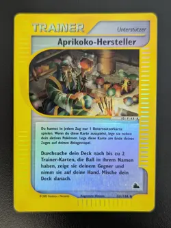 Aprikoko-Hersteller - 121/144 Skyridge Deutsch NM Pokemon - Image 1