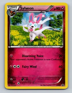 Pokemon TCG Sylveon Holo Promo XY Promos XY04 - Image 1