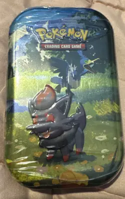 Pokemon Ascended Heroes Mini Tin Zorua Sealed Brand New - Image 1