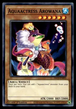 Aquaactress Arowana Dragons of Legend: The Complete Series DLCS-EN092 MP YuGiOh - Image 1