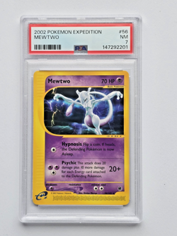 Pokemon Mewtwo - 56/165 - PSA 7 - Image 1