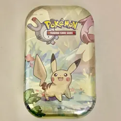 Pokemon TCG Kanto Friends Pikachu Mini Tin L24 l Brand New & Sealed ✅ - Image 1