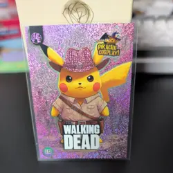 Peru Pokemon Pikachu Cosplay Series 1 - E13 The Walking Dead Pink Foil - Image 1