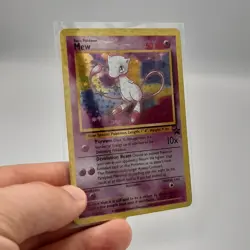 2000 Pokemon Black Star Promo Holo Mew #9 - Image 2