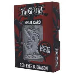 Yu-Gi-Oh! Limited Edition Red Eyes B. Dragon Metal Card - Image 2