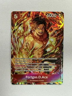 Portgas.D.Ace (Illustration Box Vol.5) ST15-005 One Piece Promotion Cards Foil - Image 1