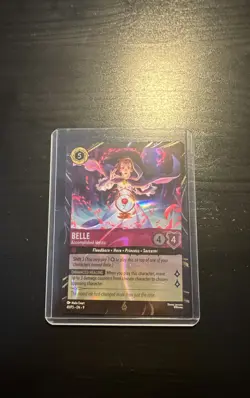 Belle - Accomplished Mystic 41 Disney Lorcana Promo Cards Holo - Image 1