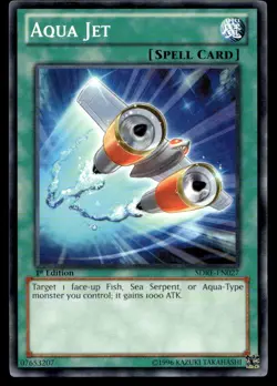 Aqua Jet Structure Deck: Realm of the Sea Emperor SDRE-EN027 MP YuGiOh TCG | Buy - Image 1