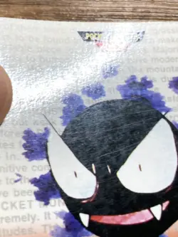 Pokemon Carddass Card Gastly No.92 Bandai Pocket Monsters Red ver. 1996 - Image 4