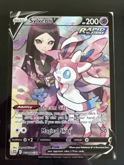 SGC 10 Sylveon V TG14/TG30 Pokemon PSA CGC Brilliant Stars Trainer Gallery Card - Image 4