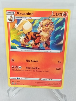 Arcanine 33/264 Fusion Strike Rare Pokemon Card 2021 - Image 1