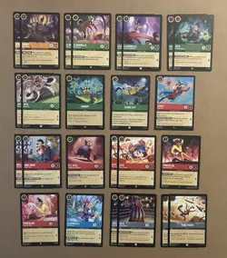 Disney Lorcana TCG Goofy & Friends 25 Card Theme LOT Mixed Sets - Image 1
