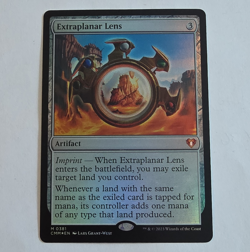 Wizards of the Coast MTG Extraplanar Lens #381 Mythic Artifact Regular (FOIL) - Image 1