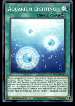 Aquarium Lighting Dragons of Legend: The Complete Series DLCS-EN095 MP YuGiOh TC - Image 1