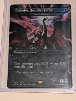 Diabolos, Guardian Force - Death's Shadow Game Day & Store Championship Foil - Image 1