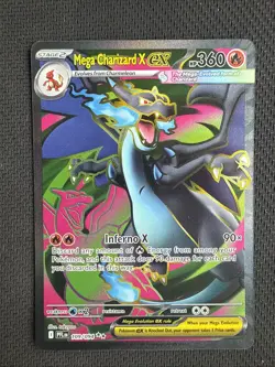 Pokemon TCG Mega Charizard X ex 109/094 Phantasmal Flames Ultra Rare - Image 1