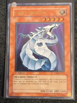 Yugioh Cyber Dragon CRV-EN015 Ultimate Rare 1st Ed LP - Image 1