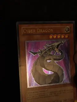 Yugioh Cyber Dragon CRV-EN015 Ultimate Rare 1st Ed LP - Image 2