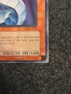 Yugioh Cyber Dragon CRV-EN015 Ultimate Rare 1st Ed LP - Image 5