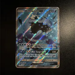 Pokemon TCG Wishiwashi GX 133/145 Sm-Guardians Rising Full Art Holo - Image 1