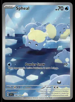 Pokemon Cards Spheal 199/191 Surging Sparks Illustration Rare NM - Image 1