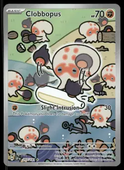 Pokemon Cards Clobbopus 207/191 Surging Sparks Illustration Rare NM *2 - Image 1