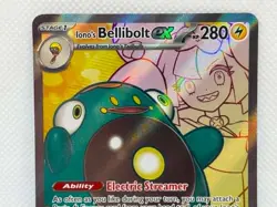 Pokemon Journey Together - Iono's Bellibolt EX 172/159 - Ultra Rare - NM/M Cond - Image 2