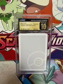 CGC 10 Pristine Pokemon Old Maid Spare Card 2023 - SHIPS FAST - Image 1