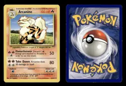 Pokemon TCG Base Set Arcanine 23/102 - Image 3