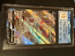CGC 10 PRISTINE JAPANESE POKEMON 2021 SYLVEON V 082/069 EEVEE HEROES S6a - Image 3