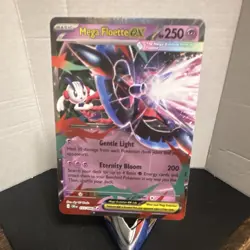 Mega Floette EX 035/080 Psychic 250 HP English Pokemon TCG Card - Image 1