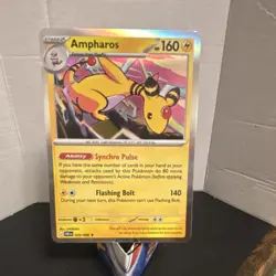 Ampharos 029/086 Evolutions Rare Holo 160 HP English 2016 Pokemon TCG - Image 1