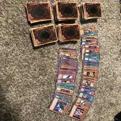 YUGIOH RANDOM 300 CARD COLLECTION LOT READ DESCRIPTION - Image 1