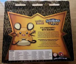 Pokemon TCG: Shining Fates Mad Party Pin Collection Dedenne 820650808685 - Image 2