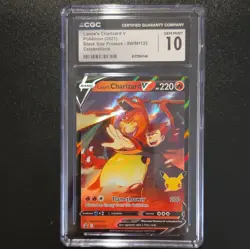 CGC 10 Lance's Charizard V SWSH133 Sword & Shield Promo Holo English 2021 - Image 1