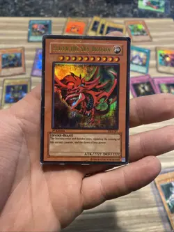 Yugioh Slifer The Sky Dragon GB1-001 Secret Rare - Image 1